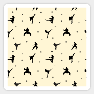 Martial Arts Pattern Magnet